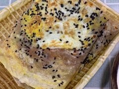 香辣煎饼果子-冷峰马家鸡蛋牛奶醪糟(八朗学五巷店)