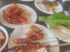 -川骄海鲜自助(王府井奥莱UP TOWN店原世界之花店)