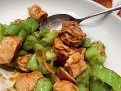 薄皮椒炒大肠-船歌·鱼水饺青岛菜(闽江二路店)