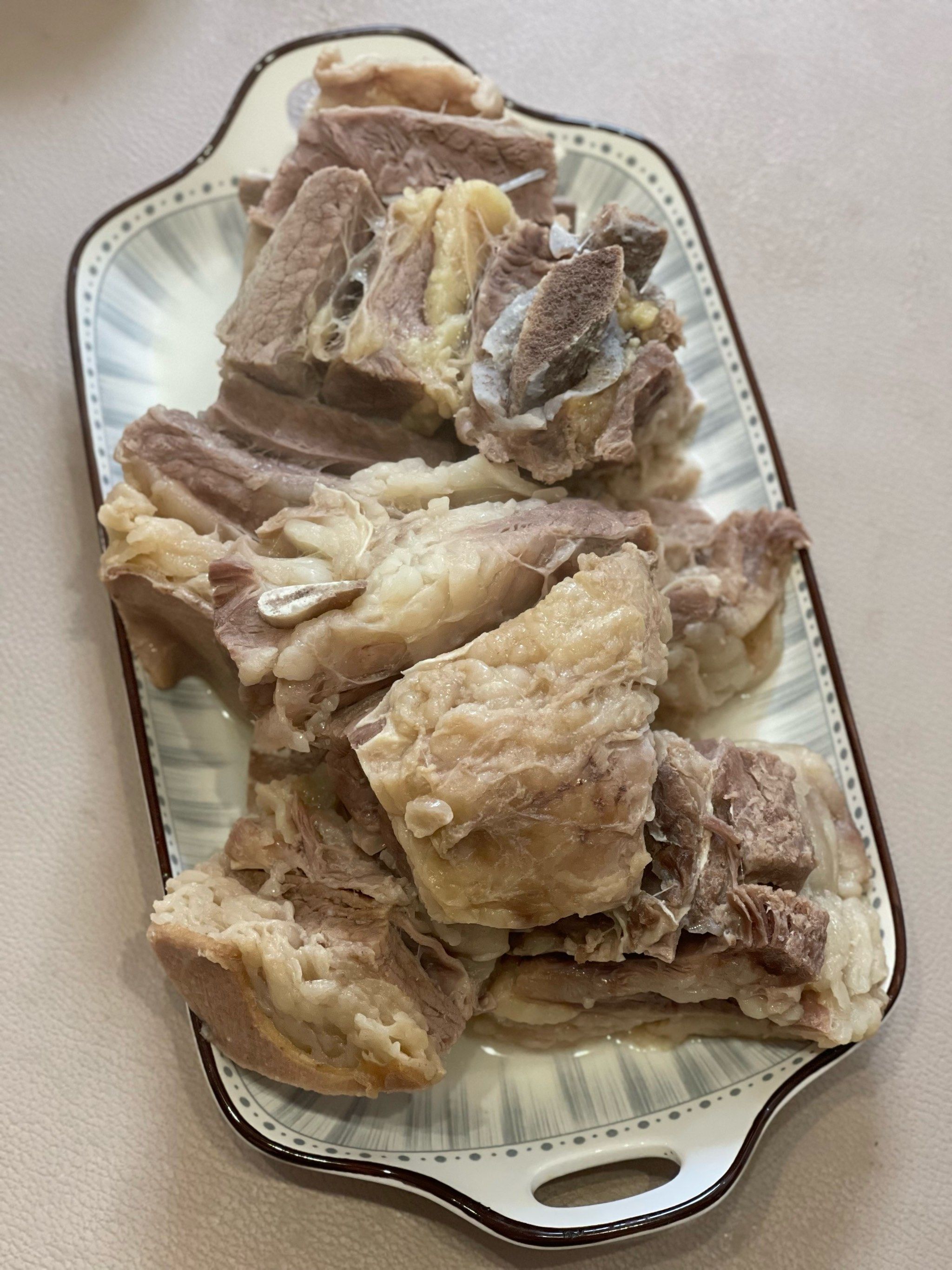 夜宵的快乐 清炖牛排骨