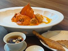 香辣鸡蛋炒蟹-喜鼎海胆水饺(东港店)