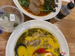 酸汤雪花肥牛面-和府捞面(国金汇店)