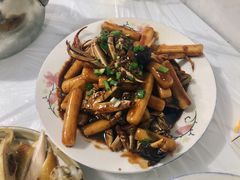 毛蟹炒年糕-妈妈的小作坊(陈家镇店)