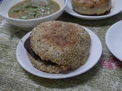 烧饼夹肉-永盛斋小吃(故宫店)