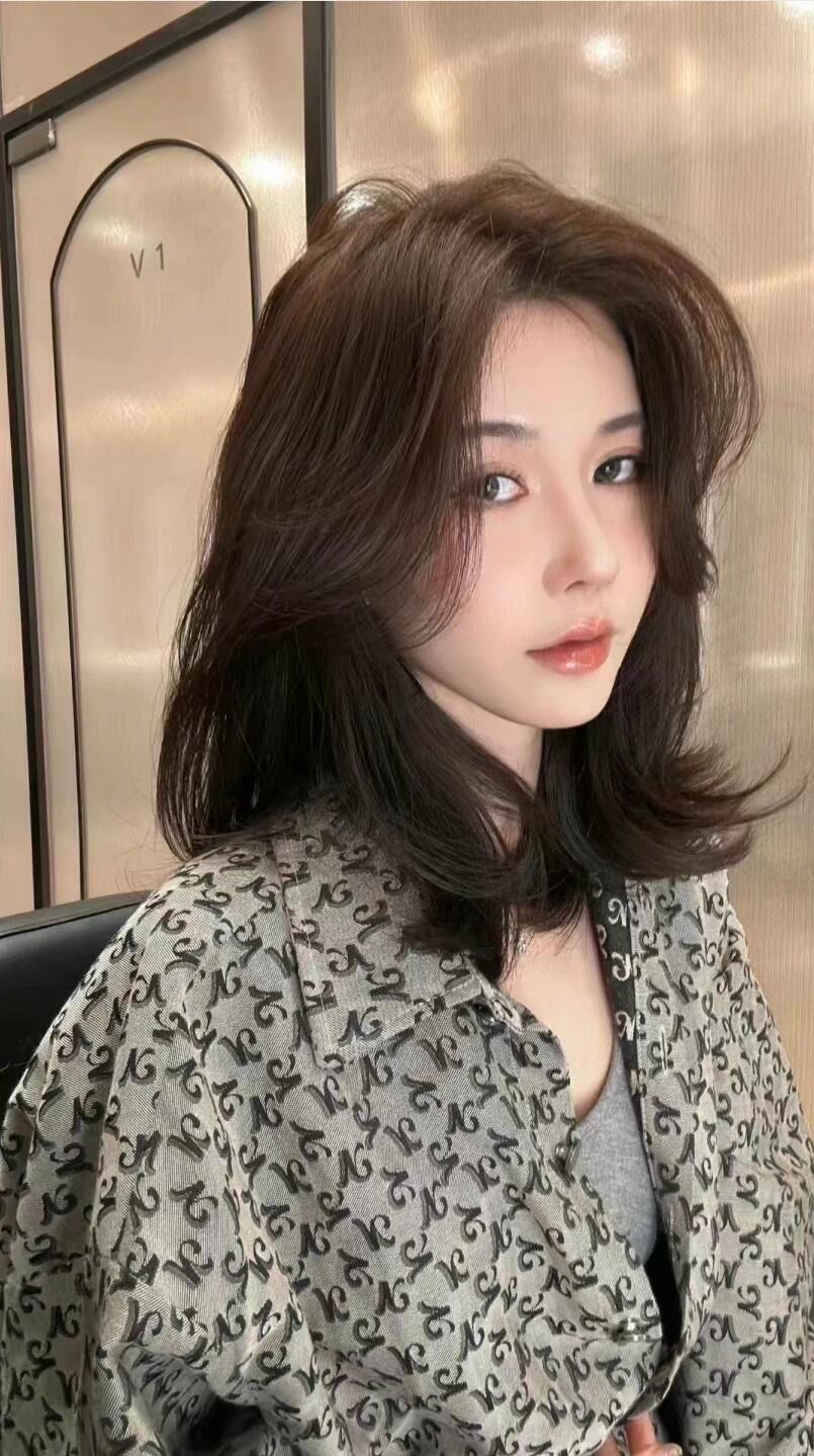 中分发型的柔美