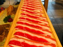 一米长盘牛五花-犟牛家·榴莲烤肉(五棵松店)