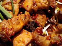 -贵州辣子鸡番茄鸡