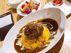 日式肉汁芝士蛋包饭-Ufufu cafe(天神巷店)