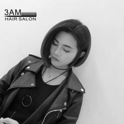 Yishen的短发作品-3AM HAIR SALON烫发染发接发