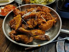 韩式炸鸡-MI WU FACTORY米屋美食工厂餐厅(绿地店)