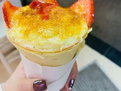 草莓焦糖布丁可丽饼-可丽小屋(中山路店)