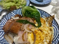 叉烧煎双蛋饭-龙记香港茶餐厅(久光百货店)