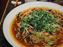 仔姜藿香鳝丝-钦善斋(武侯祠店)