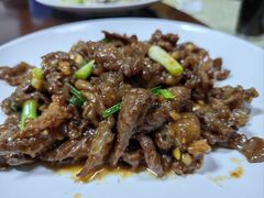 姜葱牛梅皮-巫记鸡饭店