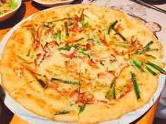 海鲜葱煎饼-唯成•韩国炭火烤肉 유성고기