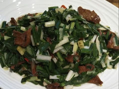 韭菜炒猪肝-马仕玖煲(万宴城店)