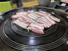 烤猪五花肉-海花锅盖烧烤店(怡馨家园店)