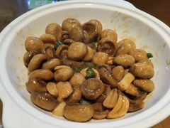 砂锅焗口蘑-禾珍珠家常小馆(河南博物院店)