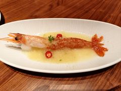 椴树雪蜜腌大虾-喜鼎海胆水饺(东港店)