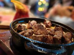 安格斯铁板蒜香牛肉-BROWNSTONE布朗石西班牙餐厅(富城店)