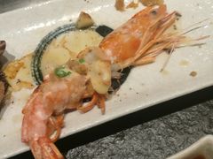 蒜蓉开背虾-仙桐吉宴铁板烧·精致料理