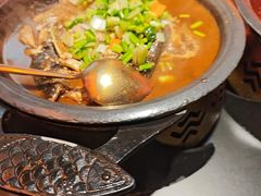 鲜青椒牛蛙哈哈烤鱼-探鱼·鲜青椒爽麻烤鱼(北京路天河城店)