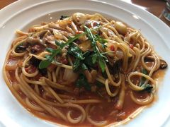 罗勒番茄菌菇意大利面-新贝乐意大利餐厅(苏州中心店)