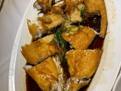 黄油花雕浸笋壳鱼-玫瑰厅上海菜(兴国路店)