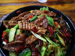 猪肝爆腰花铁板-卢庄(江汉路店)