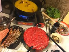 -鲜入围煮花胶鸡海鲜火锅