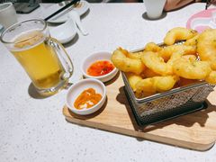 葱香炸大虾仁-船歌·鱼水饺青岛菜(金狮广场店)