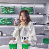 终于喝到了关晓彤开的奶茶啦!