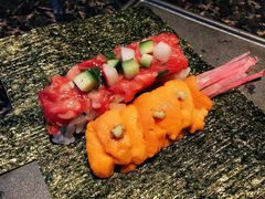 海胆生牛肉手卷-老乾杯和牛烧肉(王府中环店)
