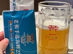 原浆鲜酿扎啤-正黄旗海鲜烧烤大排档(延安路总店)