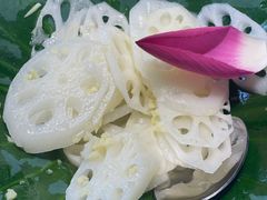 姜汁藕片-鹊华居·地道鲁菜·海鲜·融合味(大明湖店)