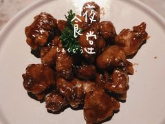 雪花糖醋里脊-绿茶餐厅(乐峰广场店)