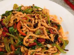 鱼香肉丝-李连贵熏肉大饼(沈阳站店)