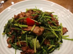 小炒黄牛肉-新疆杭州疗养院·富春山庄