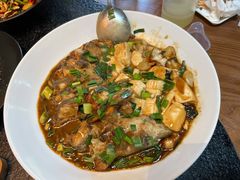 野生鱼钩炖豆腐-青桃餐厅