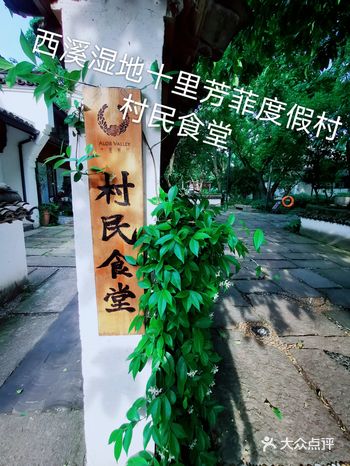 西溪十里芳菲主题度假村，需乘船进入