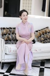 -伊莲妈妈装礼服旗袍高级定制