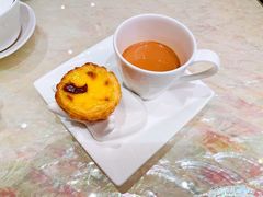 餐后葡挞配奶茶-8餐厅(新葡京酒店)