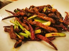 尖椒鸡枞菌牛柳-唐宫海鲜舫