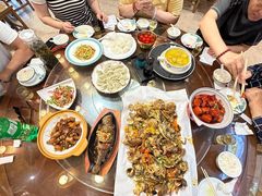 -东来菜馆•手抓海鲜家常菜•海鲜锅贴(鸽子窝店)