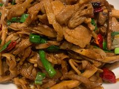 三层肉炒建瓯笋芽-四道菜·福建菜馆(新街口金鹰店)