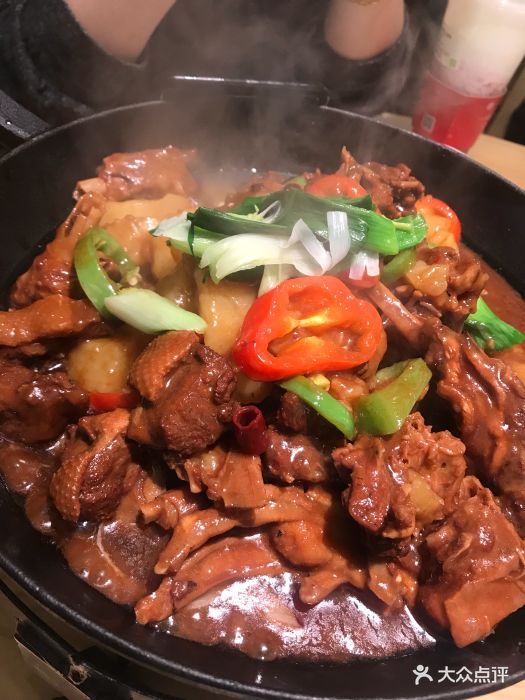 上关雪东北菜(第一百货店)大鹅炖土豆图片 - 第1张