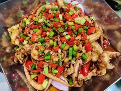 铁板鱿鱼须-昱龙大盆牛蛙馆(三兴街总店)