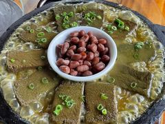铁板野菜豆腐-农厨好味·温泉鹅·农家菜