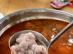 番茄酸萝卜滑牛肉汤-国强牛肉(洋河总店)