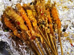 盐插中虾-口衣记鸡饭店